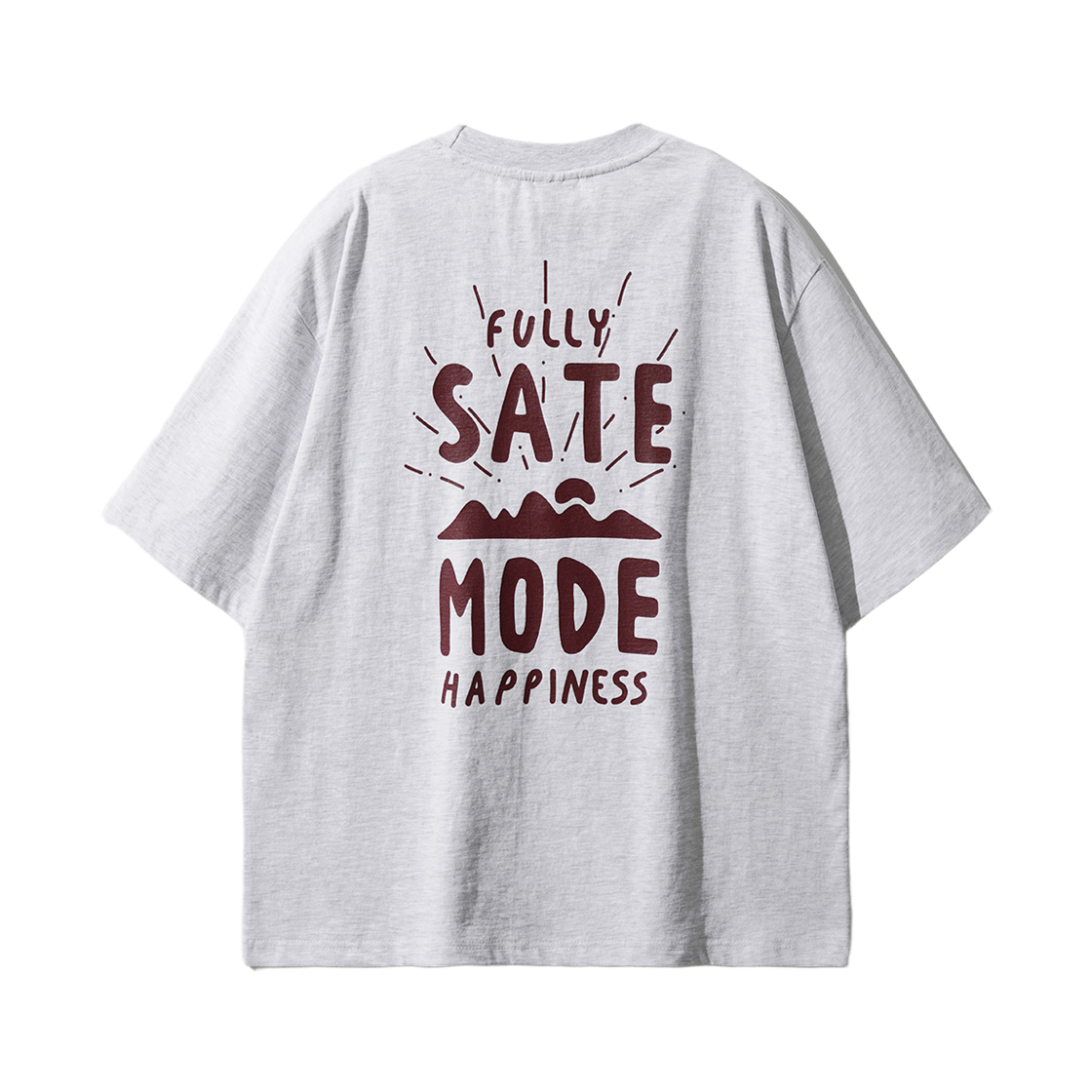YKST1398_whiteoatmeal_29 FP142 New wave Satemode half sleeve t-shirts whiteoatmeal YKST1398