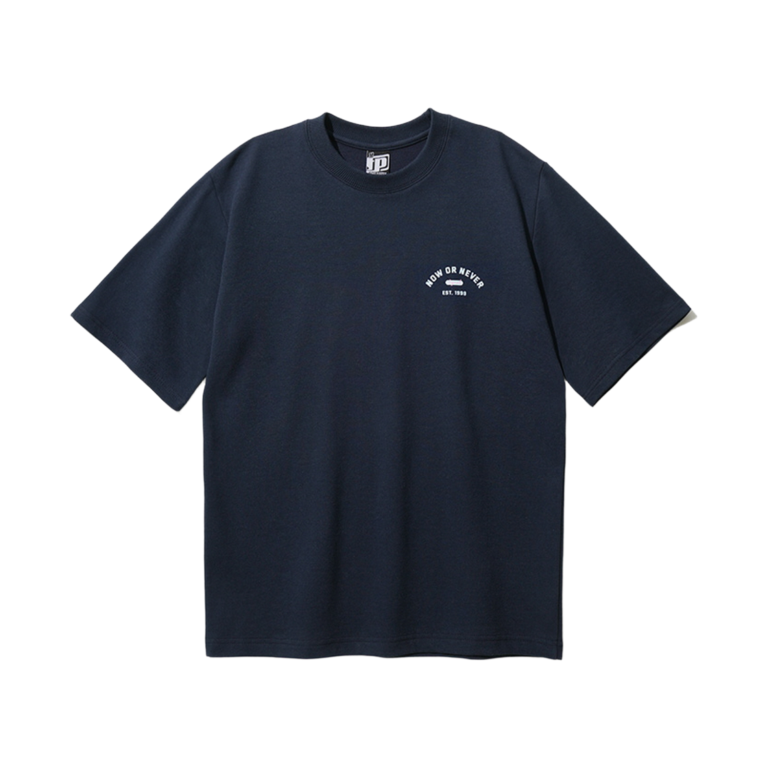 KYST1363_darknavy_29 FP142 Now never double cotton t-shirt darknavy KYST1363