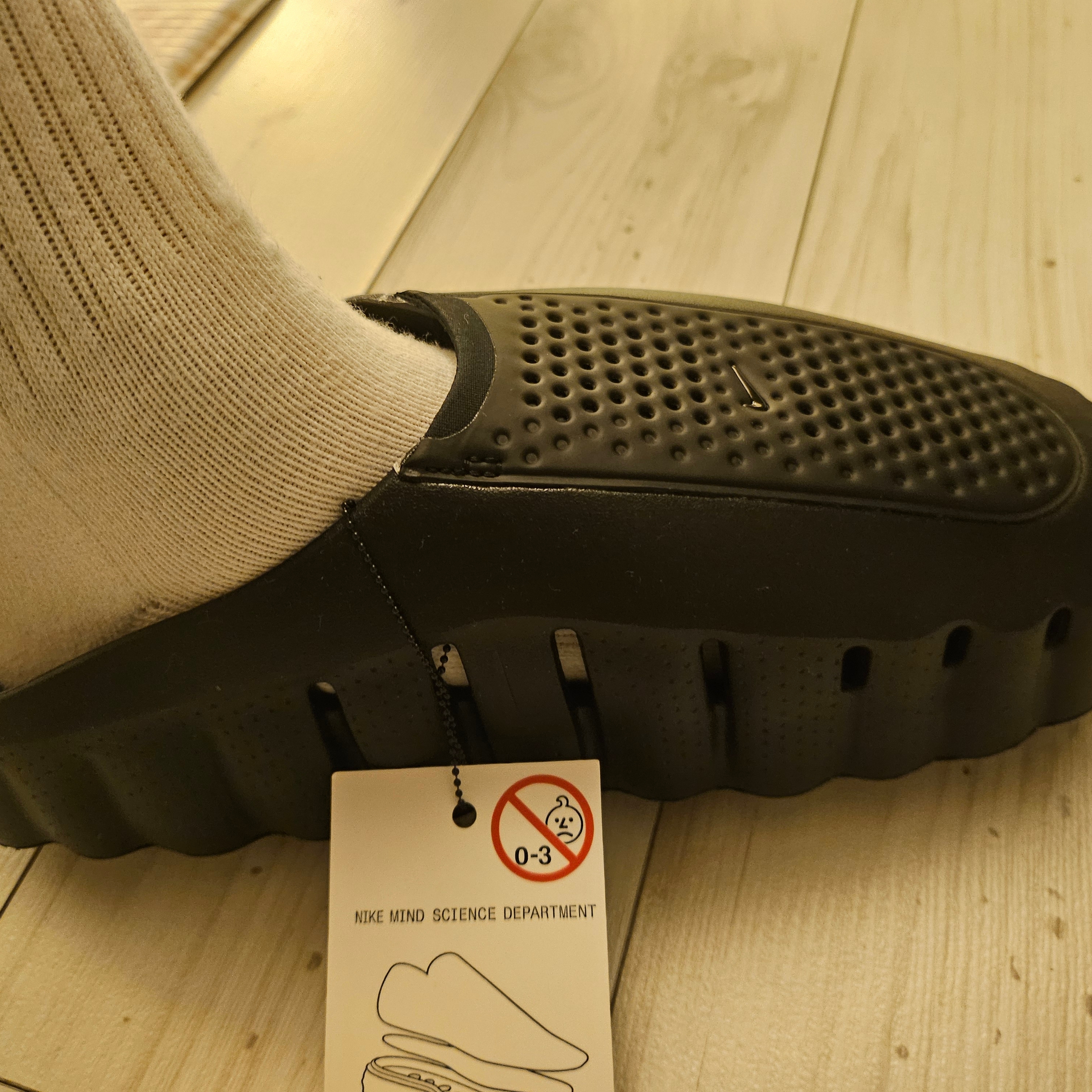 Nike Mind 001 Black Chrome, Nike Mind 001 Black Anthracite 착용 스타일 - 3