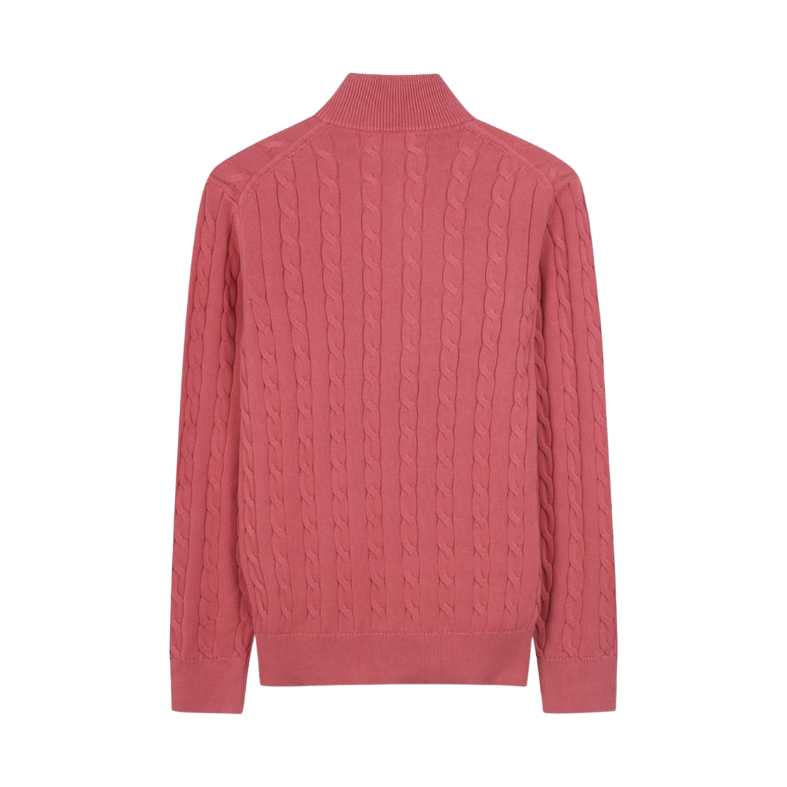브룩스브라더스 케이블 반집업 스웨터 핑크(BrooksBrothers Cable Half Zip Sweater Pink) - 2
