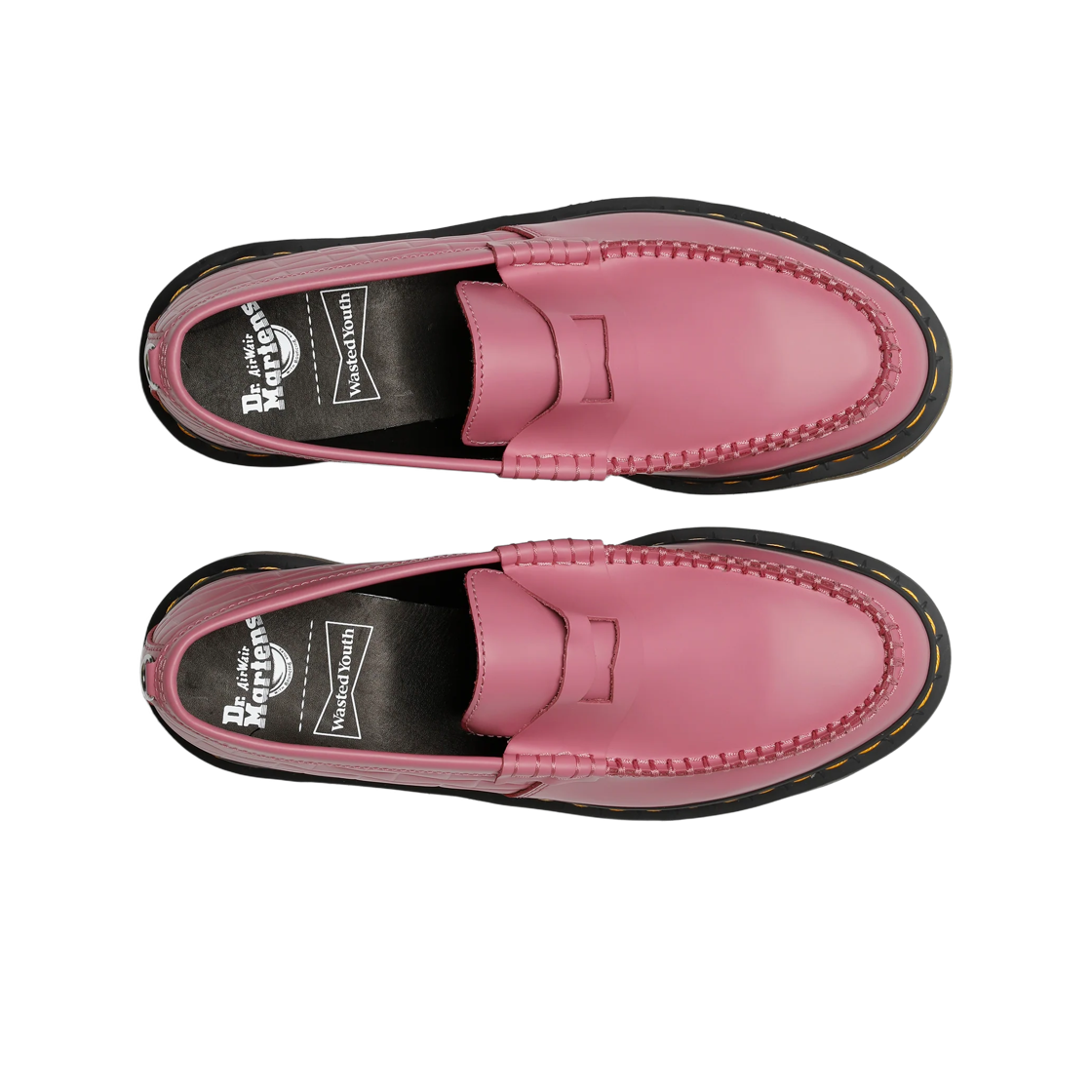 닥터마틴 x 웨이스티드 유스 펜톤 로퍼 스무스 레더 핑크(Dr. Martens x Wasted Youth Penton Loafer Smooth Leather Pink) - 2