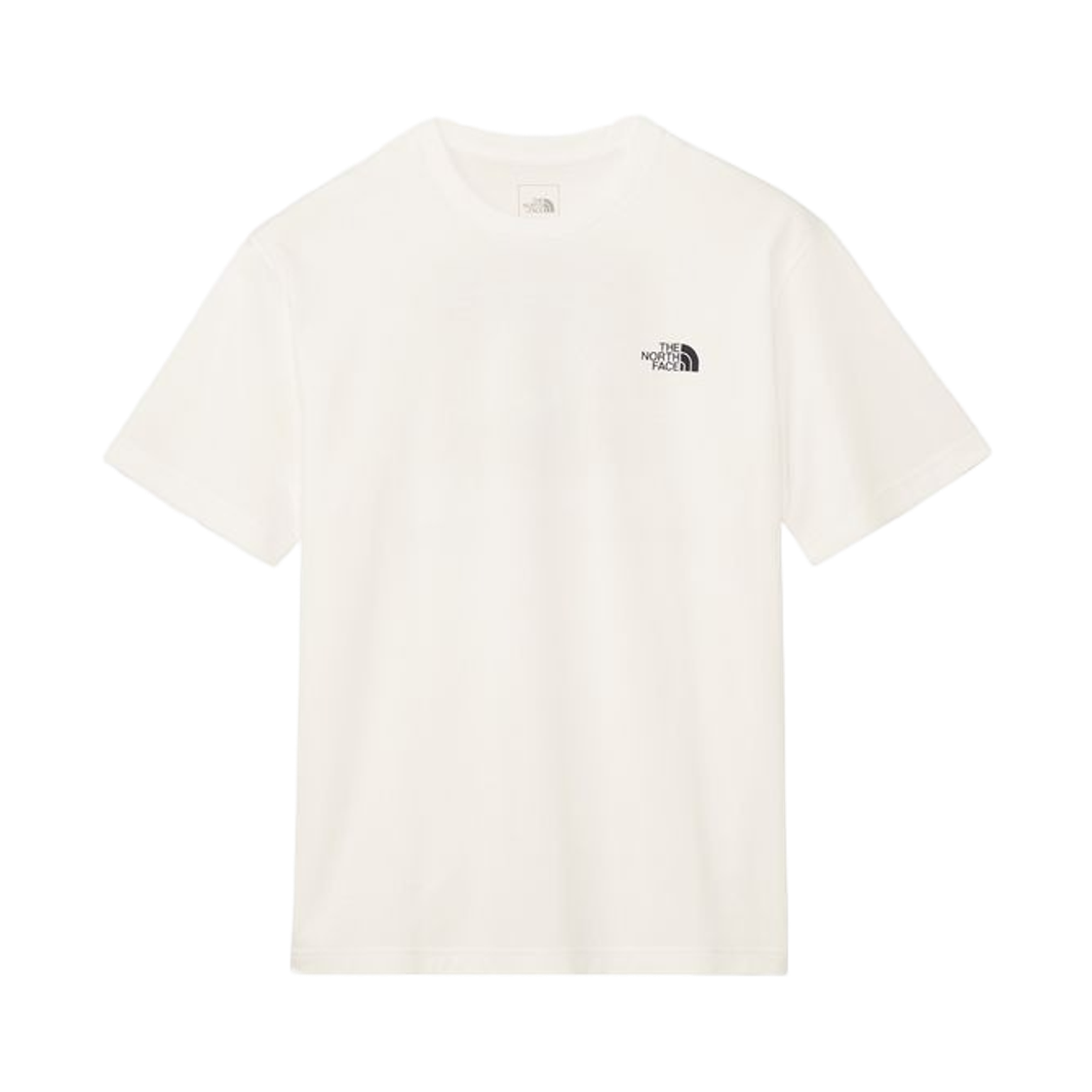 노스페이스 숏슬리브 반다나 스퀘어 로고 티셔츠 화이트 2(The North Face Short Sleeve Bandana Square Logo T-Shirt White 2) - 2