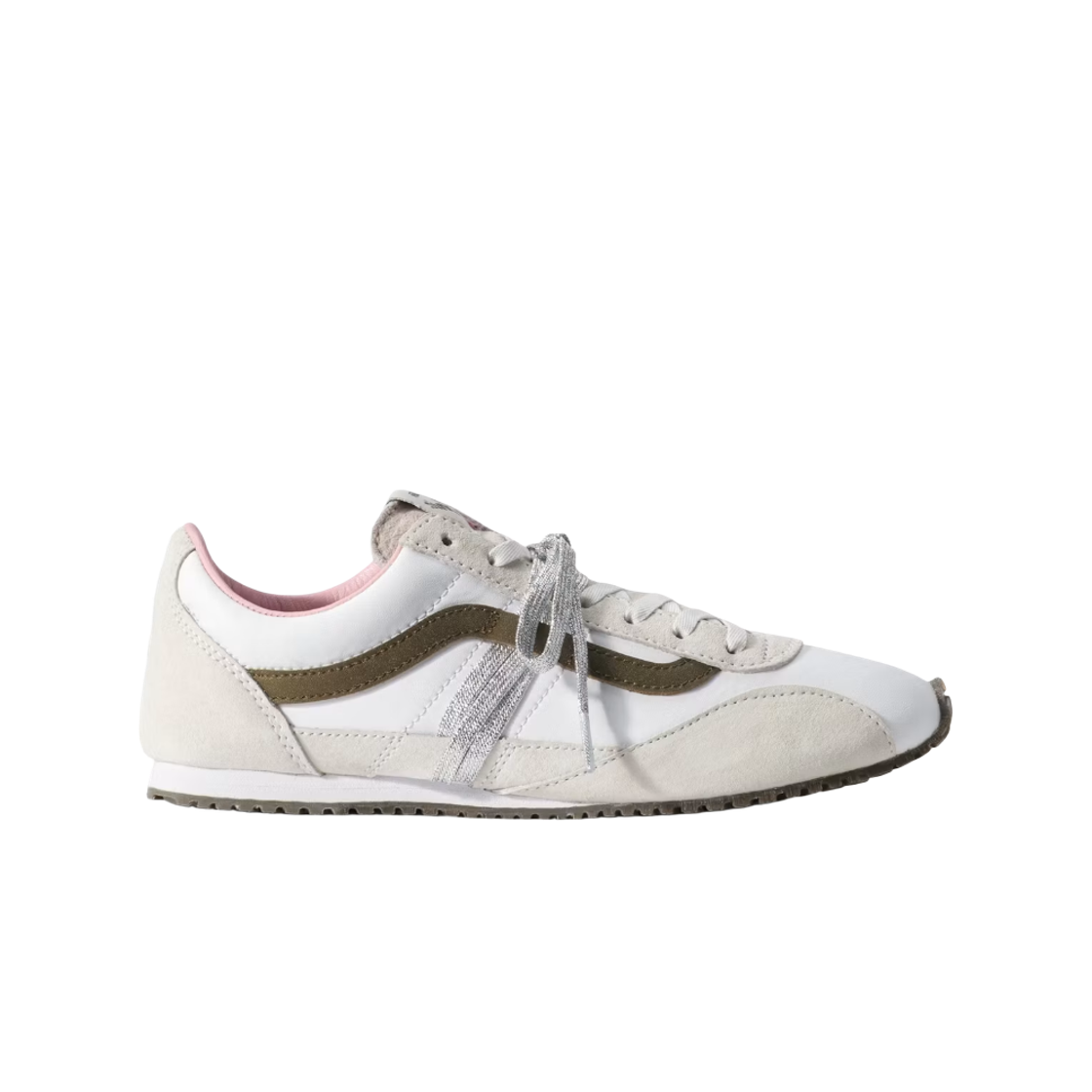 VN000EHQCJ7 Vans LX Super Low Pro Trainer Pig Suede White