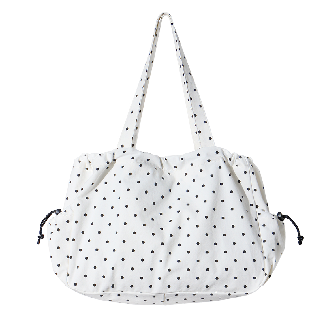 버빌리안 뉴비 숄더백 도트 크림(Bubilian Newbie Shoulder Bag Tote cream) - 2