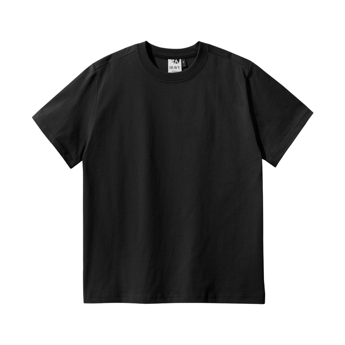 SJST1567_black_29 FP142 974og Meteo Heavy Crewneck Short Sleeve Black SJST1567