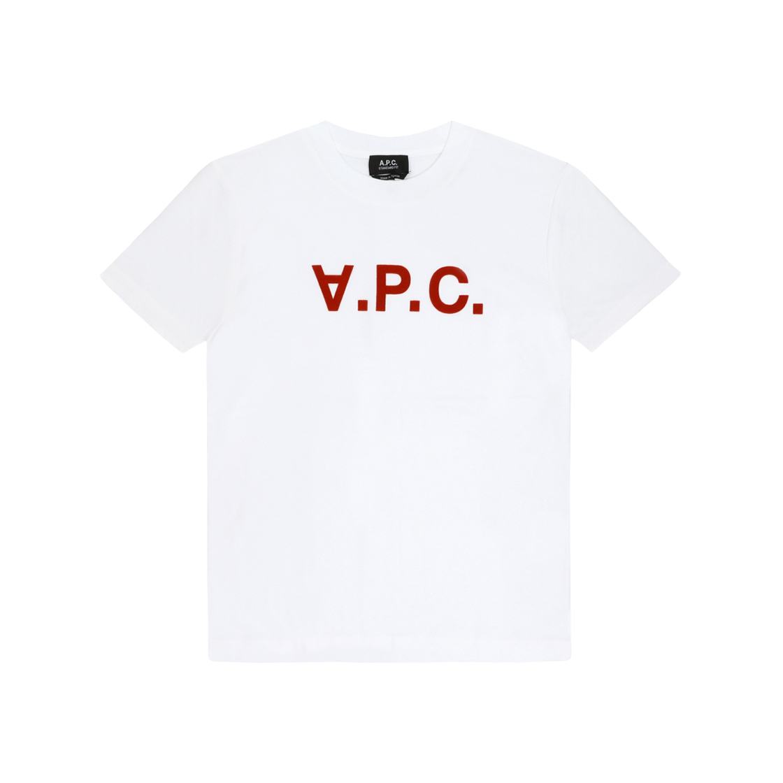 [25% 쿠폰] 아페쎄 스탠다드 그랜드 VPC 티셔츠 화이트 테라코타