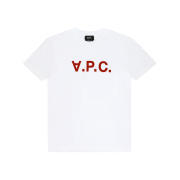 [25% 쿠폰] A.P.C. Standard Grand VPC T-Shirt White Terracotta