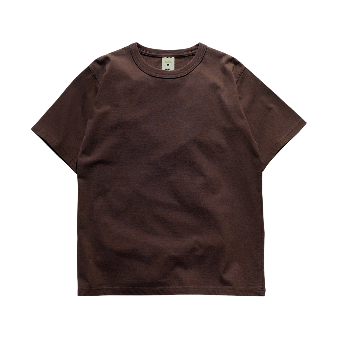 KJST1528_darkbrown_291 FP142 Rugged Barrel Wash Halfsleeve T-Shirts Darkbrown KJST1528