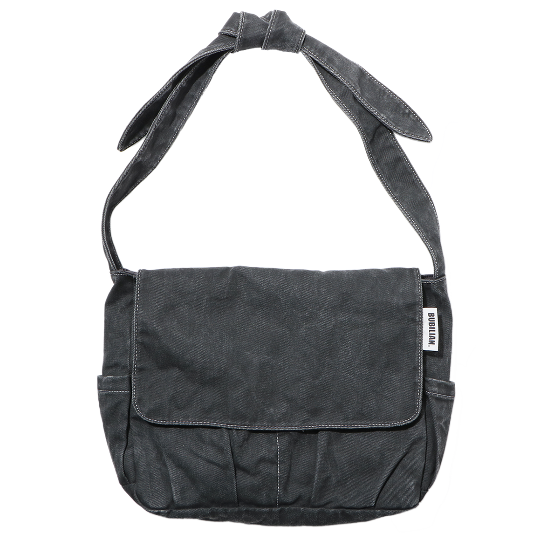 버빌리안 데미안 메신저백 블랙(Bubilian Damien Messenger Bag Black)