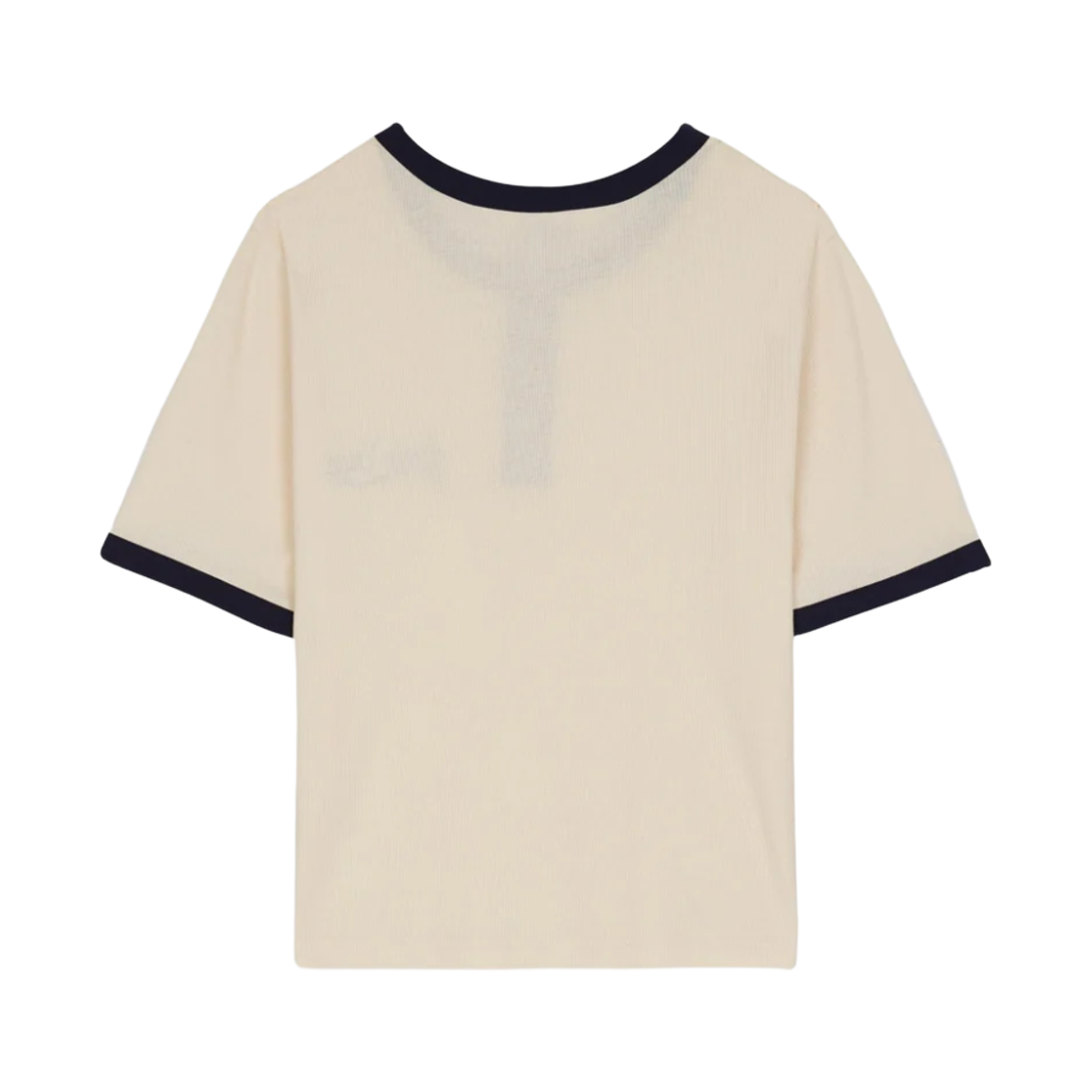 (W) 브레인 데드 립드 헨리 티셔츠 내츄럴((W) Brain Dead Ribbed Henley T-Shirt Natural) - 2