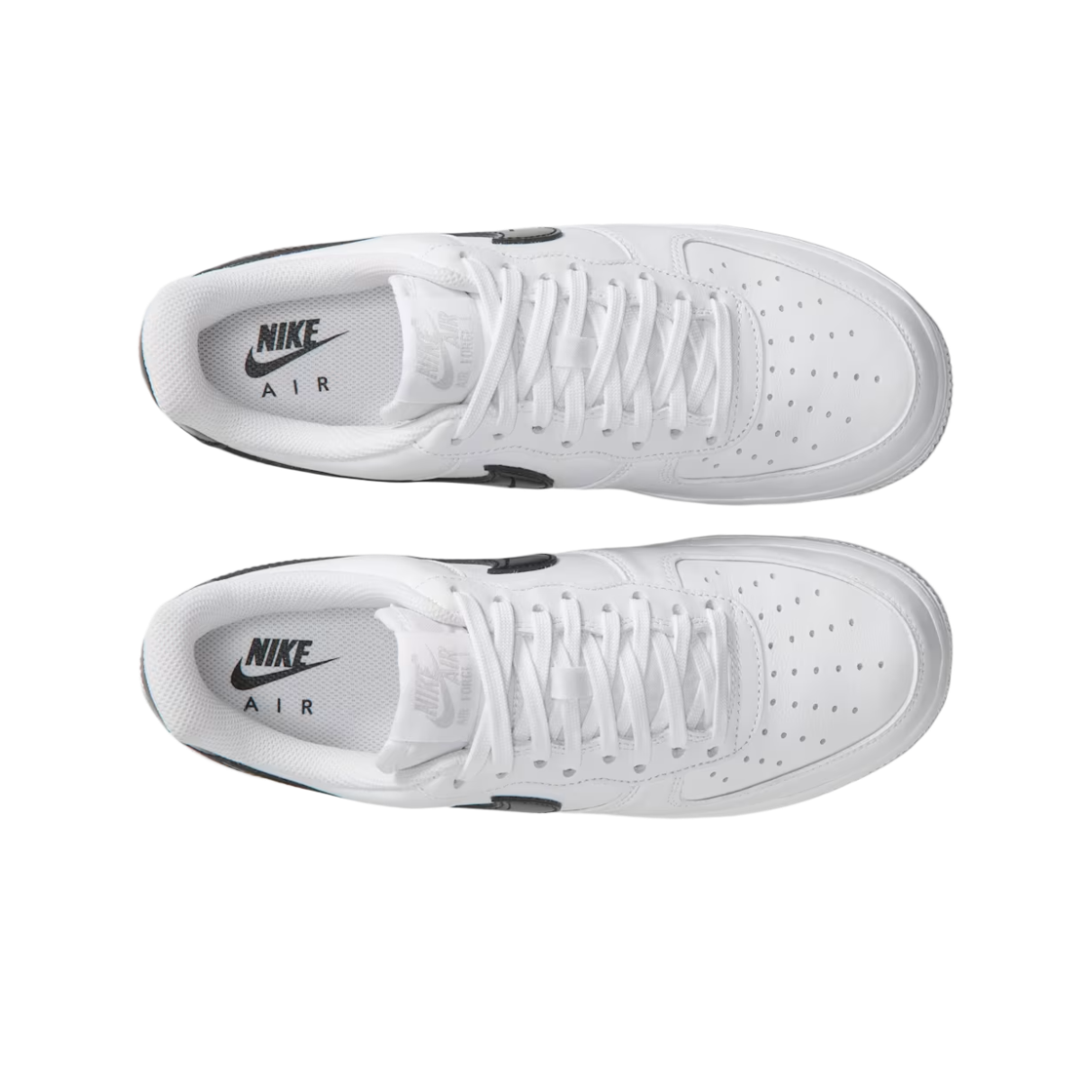 (W) 나이키 에어포스 1 '07 SE 화이트 메탈릭 실버 블랙((W) Nike Air Force 1 '07 SE White Metallic Silver Black) - 2