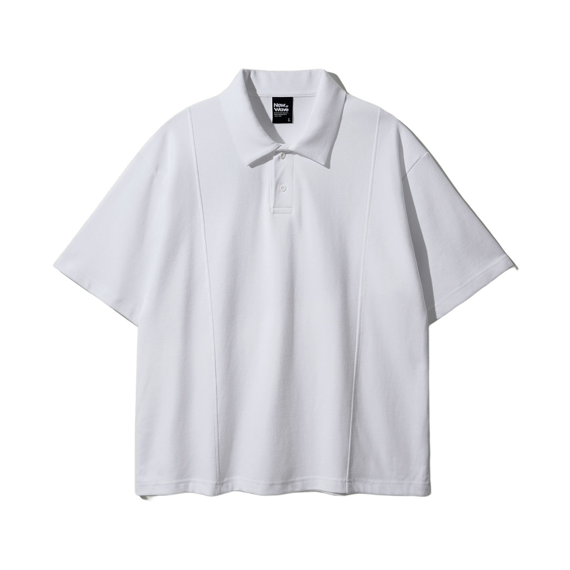 YKST1453_white_29 FP142 Double cotton pintuck collar halfsleev t-shirts white YKST1453
