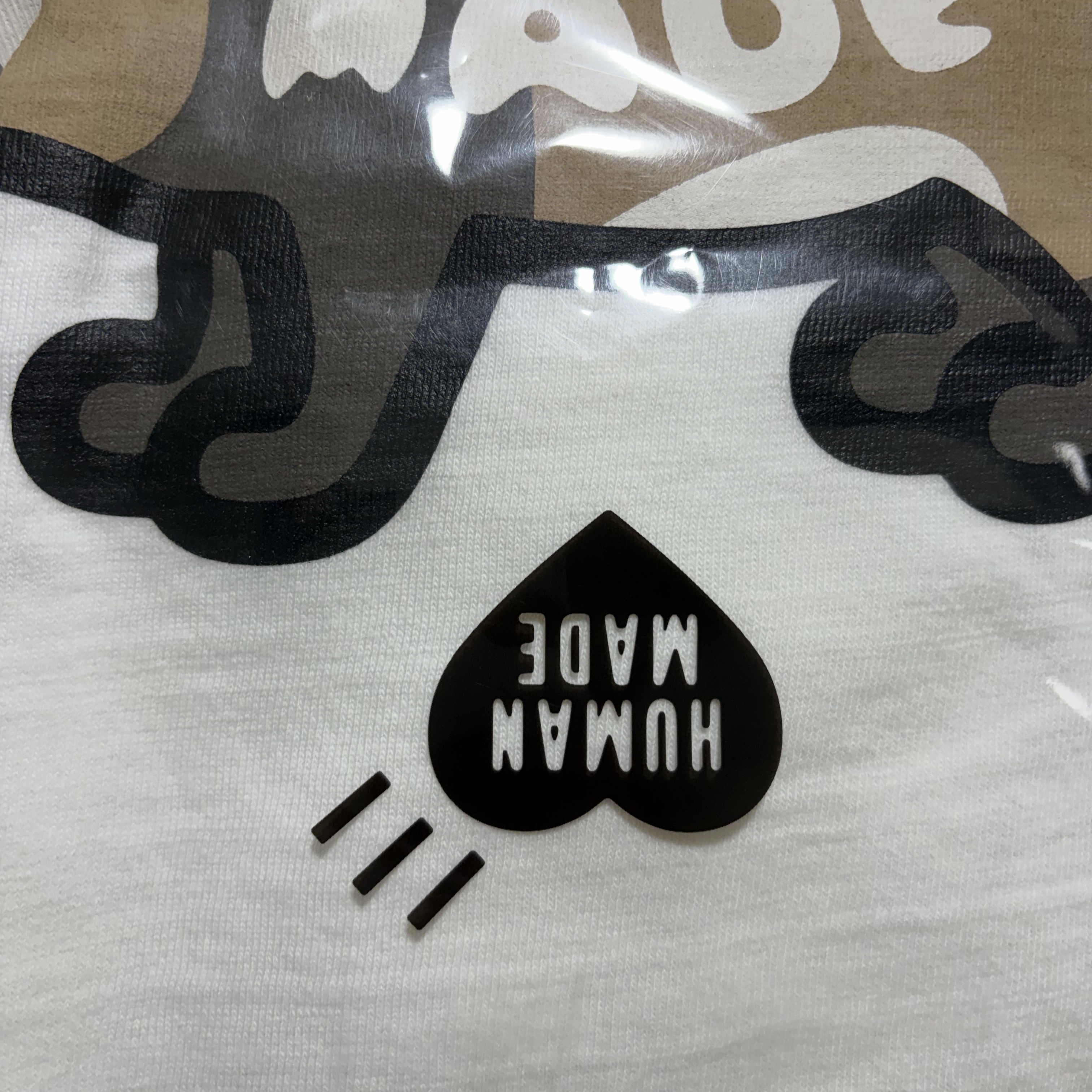 Human Made Animal Graphic T-Shirt Jamsil White 착용 스타일