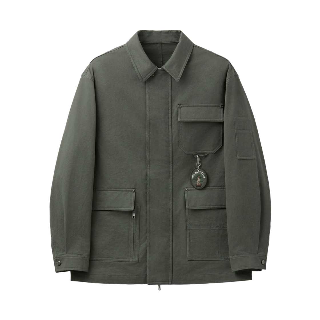 커스텀멜로우 TRC Bonsai 빈티지 가드너 재킷 카키(Customellow TRC Bonsai Vintage Gardener Jacket Khaki) - 1