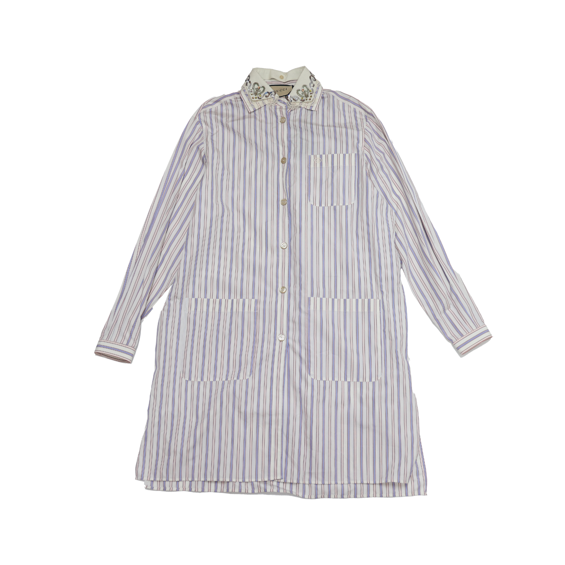 구찌 691499 스트라이프 셔츠 원피스(Gucci 691499 Striped Shirt Dress)