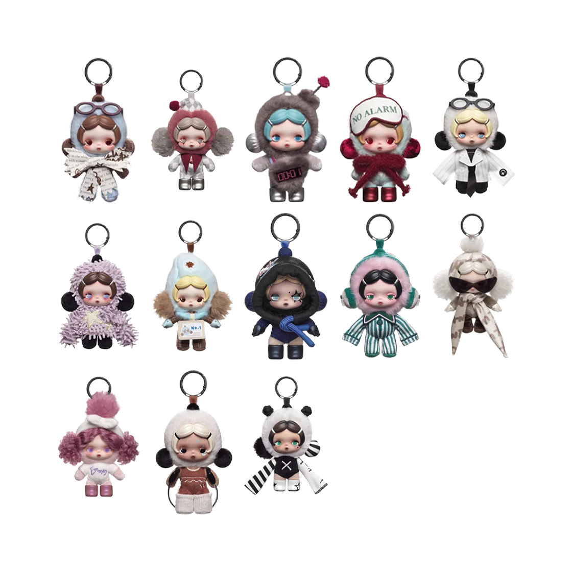 팝마트 스컬판다 오프 모드 시리즈 인형 키링 미개봉 랜덤박스 (1개입)(Pop Mart Skullpanda Off Mode Series Plush Doll Pendant Sealed Case (1 Blind Box)) - 2