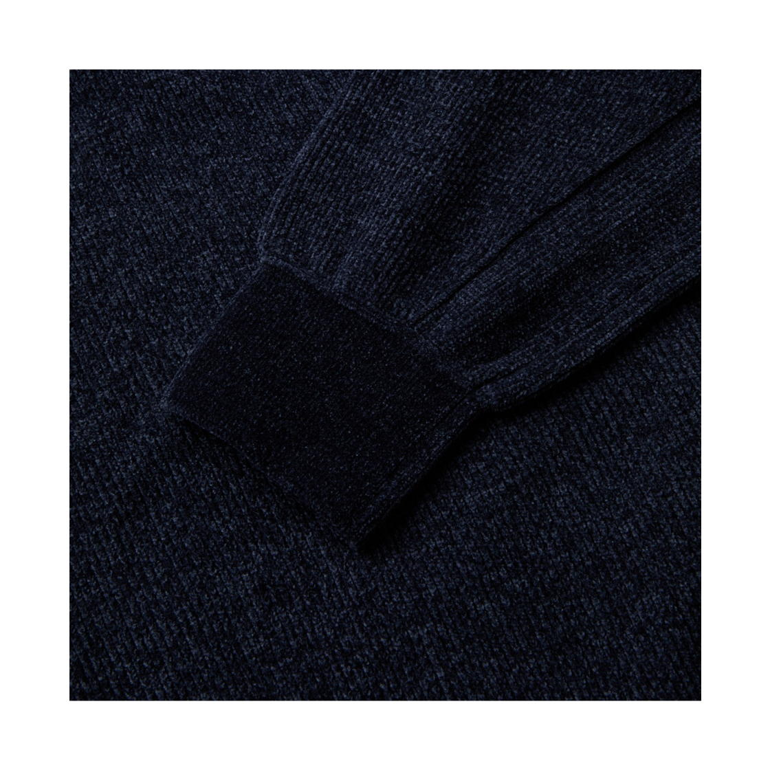 이로 칼랭 셔닐 카라 니트 풀오버 네이비(Iro Calin Chenille Collar Knit Pullover Navy) - 5