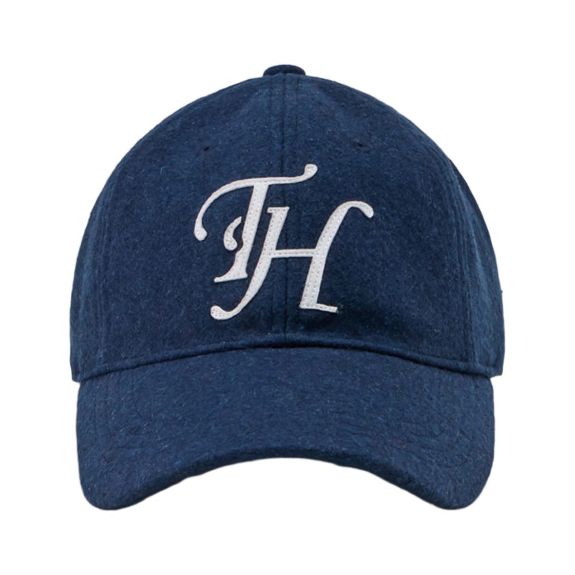 THUBC00156NYD Traffic Harmony Wool Blend TH Applique Logo Deep Fit Ball Cap Navy