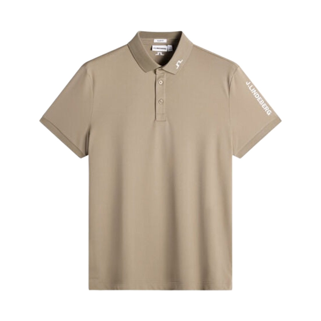 GMJT14648-U144 J.Lindeberg Tour Tech Slim Fit Polo Brindle