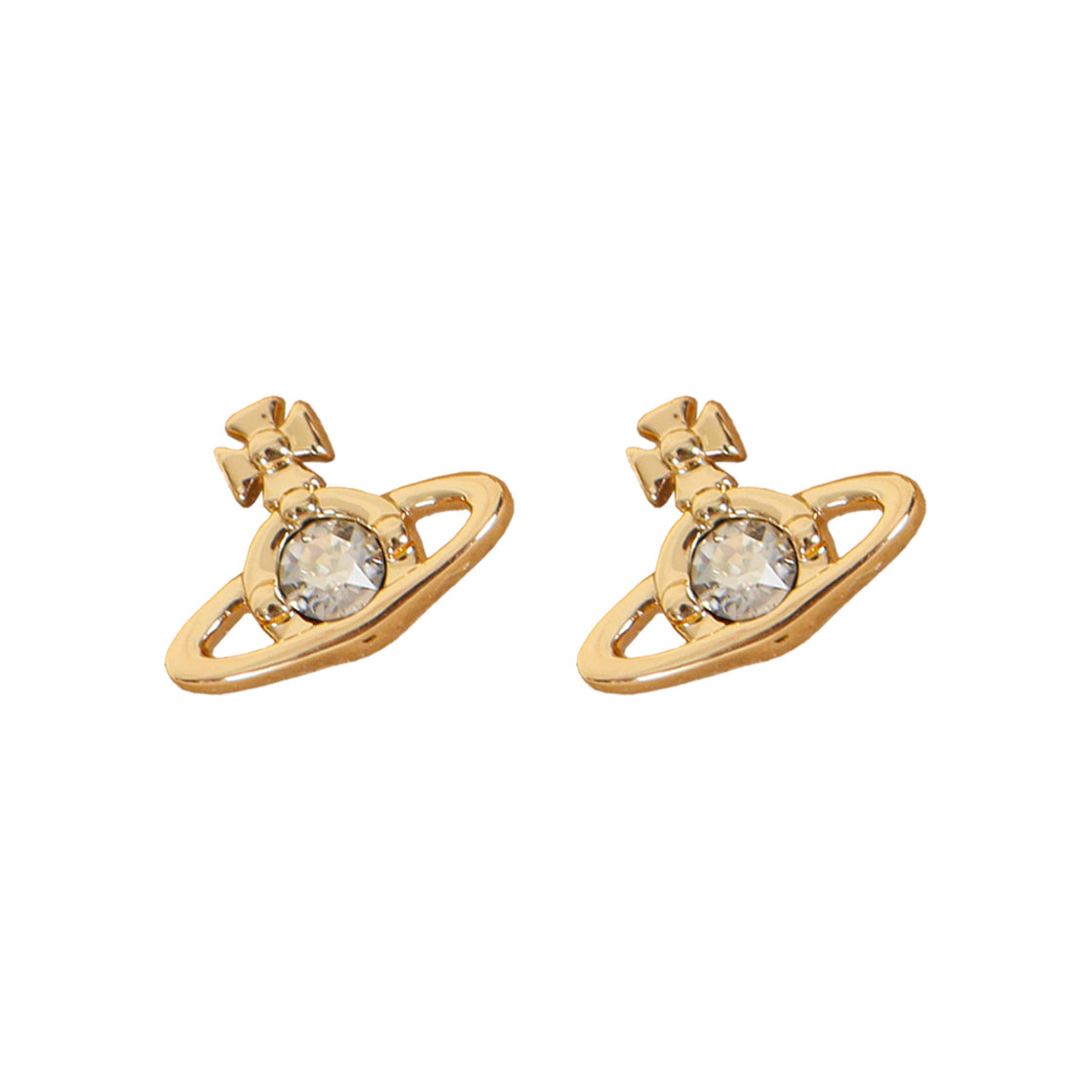 62010037 02R944 [25% 쿠폰] (W) Vivienne Westwood Nano Solitaire Earring Gold