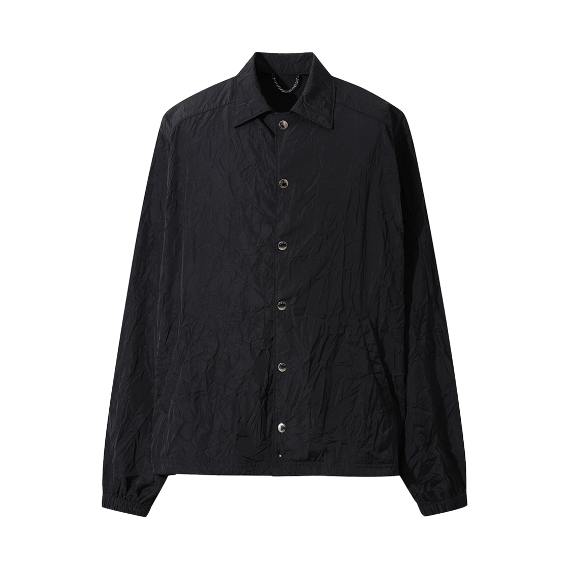 이로 플리세 크링클 코치 자켓 블랙(Iro Plisse Crinkle Coach Jacket Black)