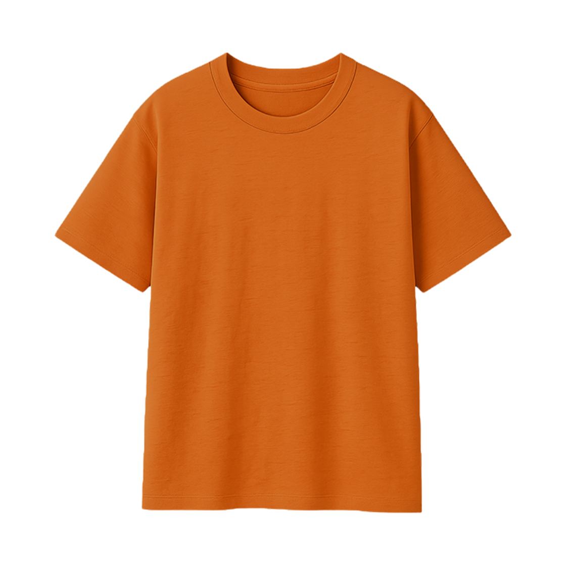 지크립 에센셜 코튼 크루넥 루즈핏 티셔츠 오렌지(GCLIP Essential Cotton Crewneck Loose-Fit T-Shirt Orange) - 2