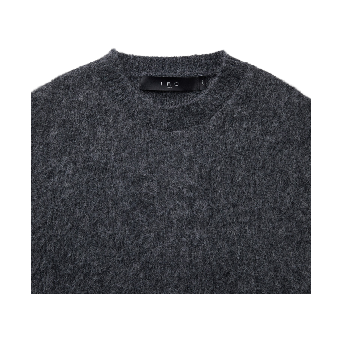 이로 오라스웨트헤어리 니트 풀오버 다크 그레이(Iro Auras Hairy Knit Pullover Dark Gray) - 4