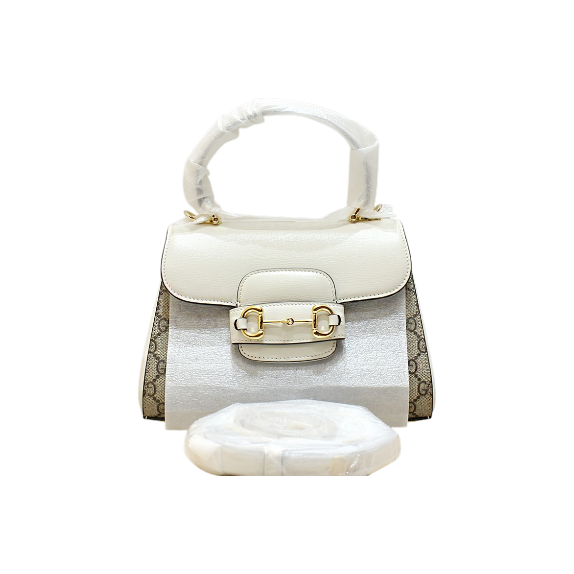 ITU8MMQ2T4KP Gucci Horsebit Mini Top Handle Bag 703848