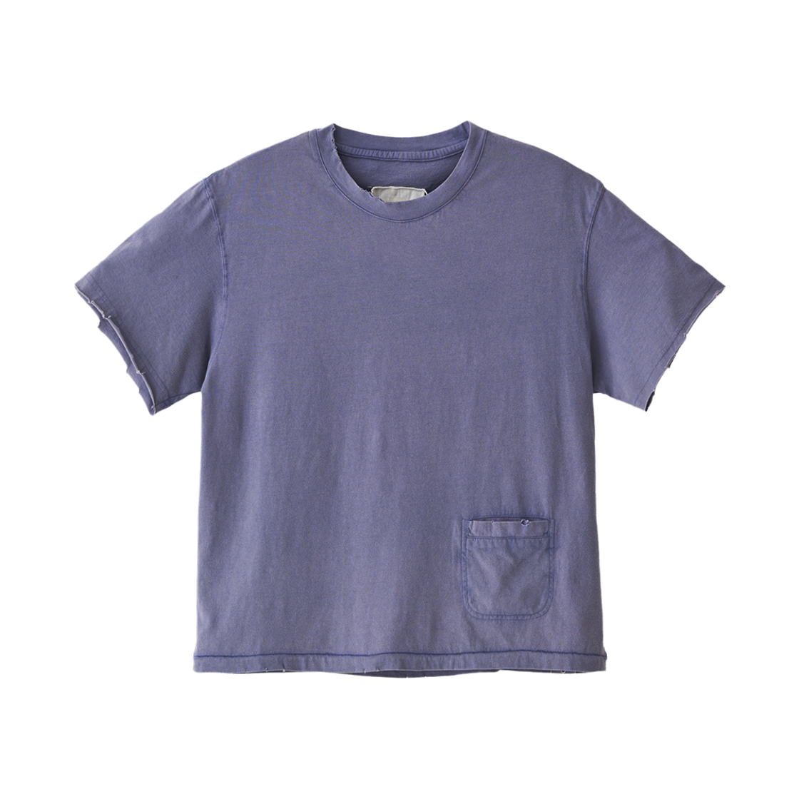 twdkr116 Tuewid ‘Hustle’ Pocket T-Shirts In Washed purple