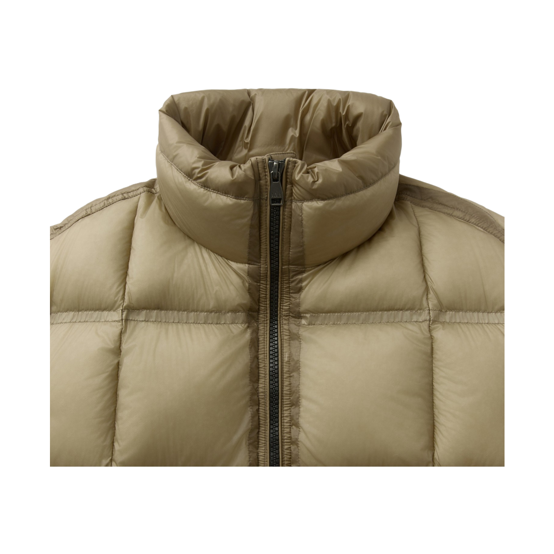 이로 이졸레 경량 7D 스웨트어 퀼팅 다운점퍼 라이트 베이지(Iro Isolee Lightweight 7D Square Quilted Down Jacket Light Beige) - 4