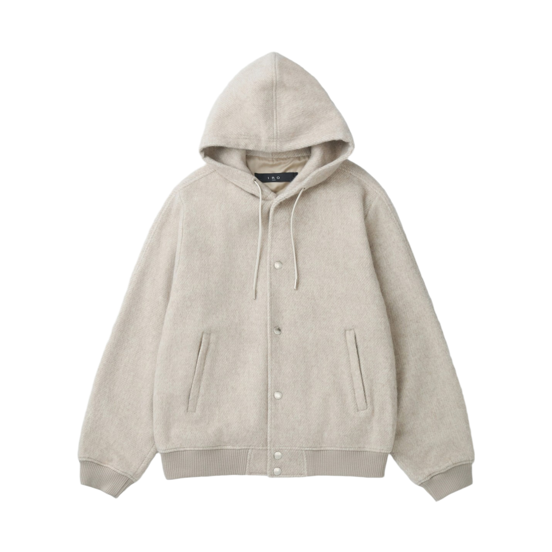 이로 무스웨트헤어리 후드 점퍼 라이트 베이지(Iro Mousse Hairy Hood Jumper Light Beige) - 2