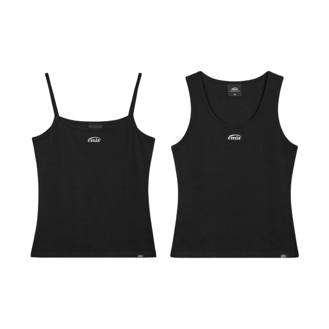 - (W) Emis 2Pack Sleeveless Top Black