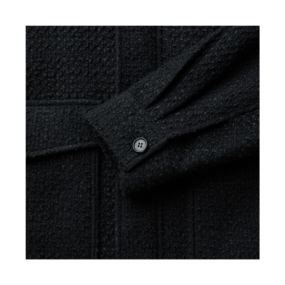 이로 미스웨트르 트위드 카라 자켓 블랙(Iro Mysrere Tweed Collar Jacket Black) - 6