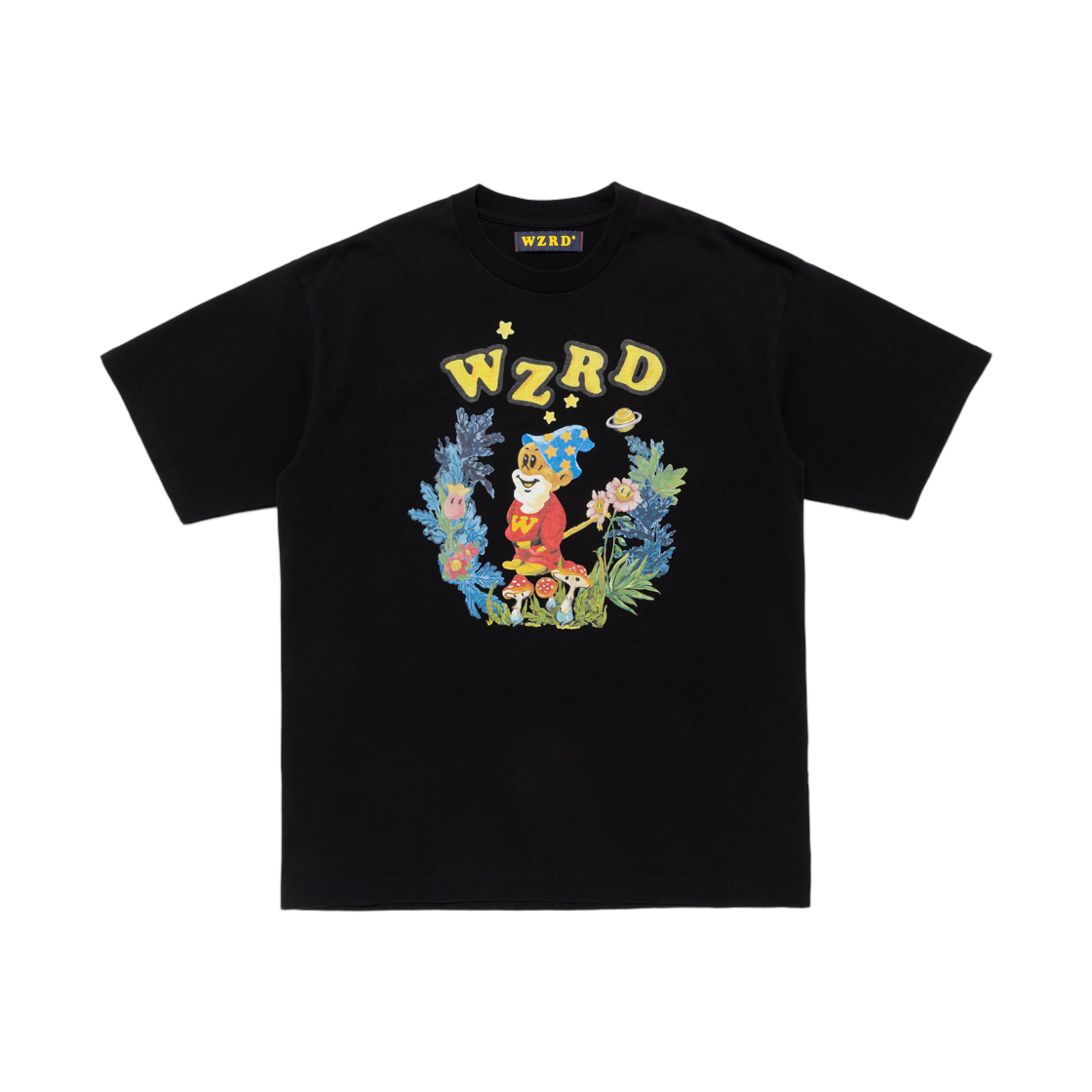 위저드 그래픽 티셔츠 블랙(WZRD Graphic T-Shirt Black)