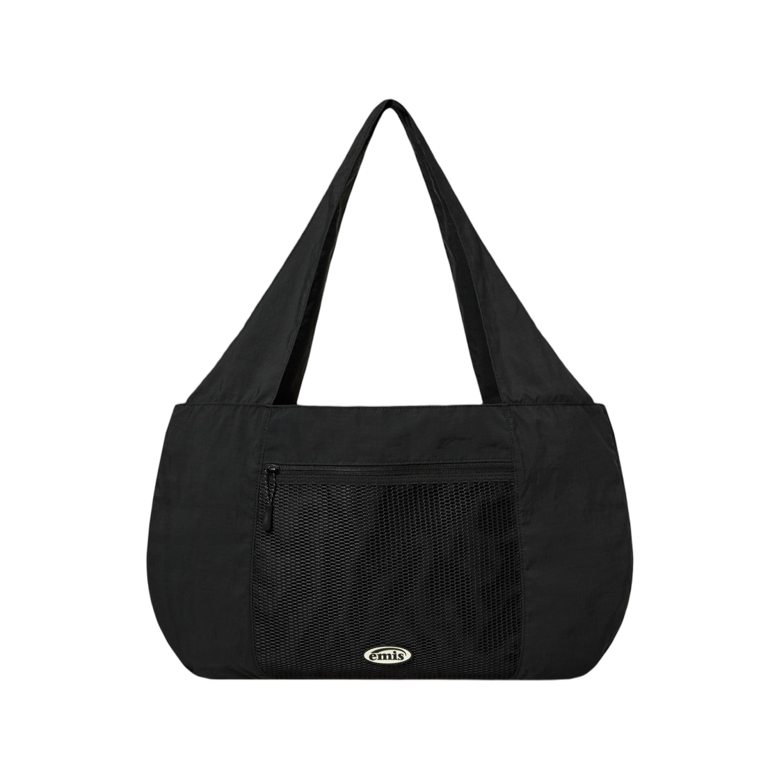 - Emis Mesh Nylon Shoulder Bag Black