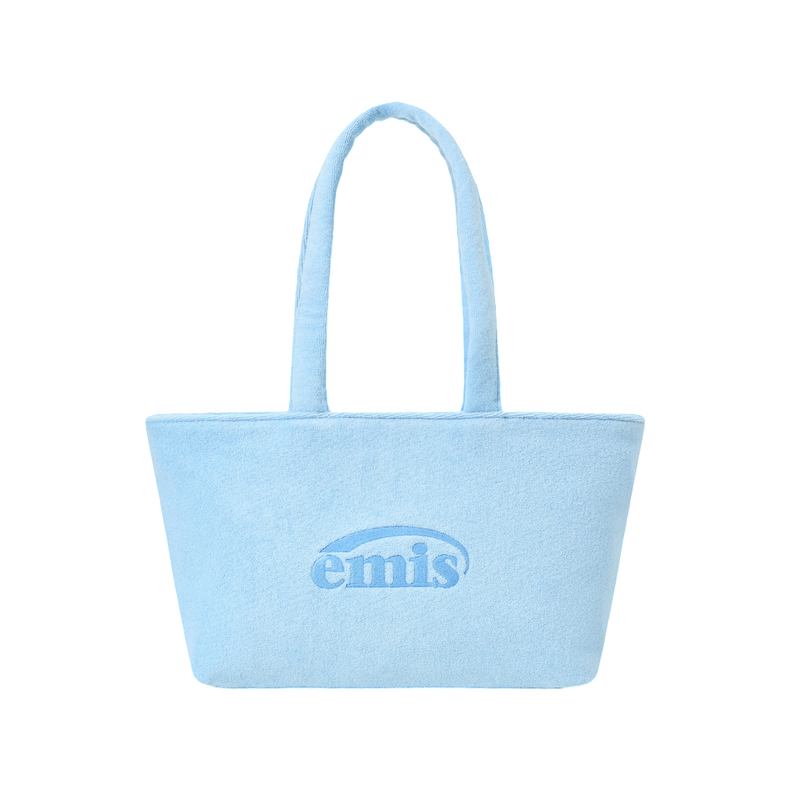 - Emis Terry Square Shoulder Bag Sky Blue