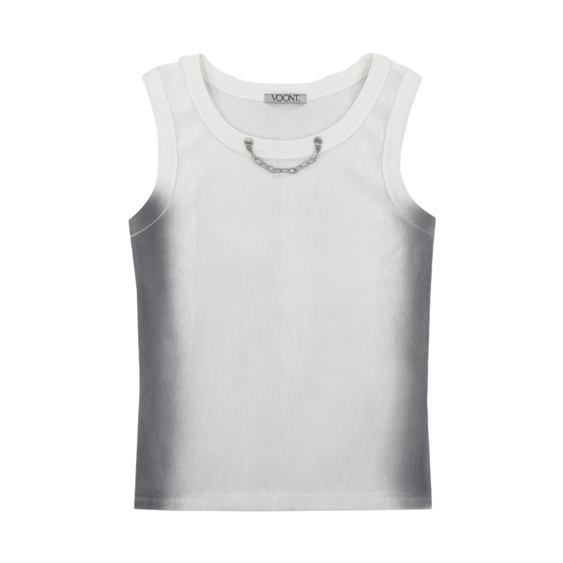 VT26USV101IVR [KREAM 단독] VOONT Chain Dirty Wash Sleeveless (IVORY)