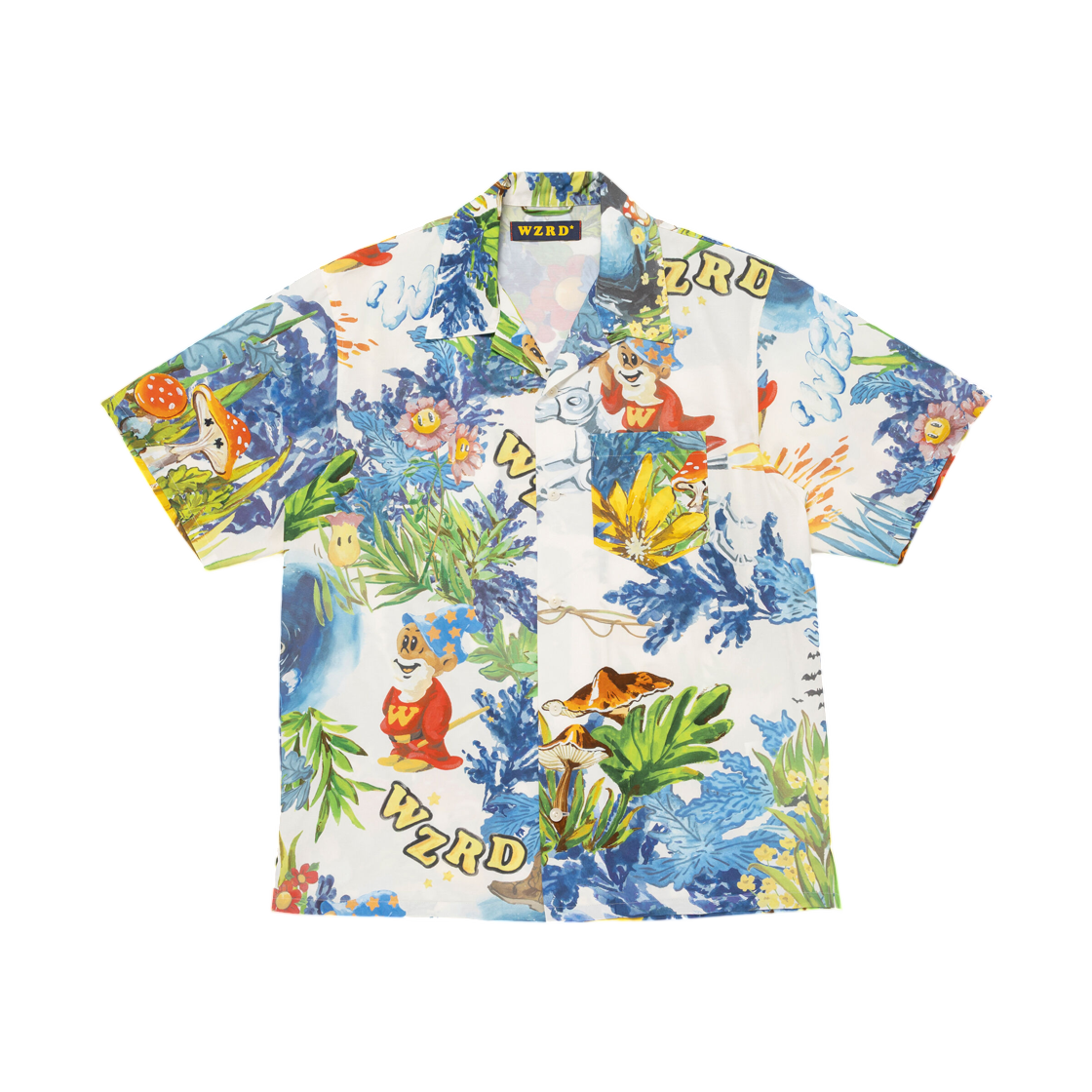 위저드 알로하 셔츠 화이트(WZRD Aloha Shirt White) - 1