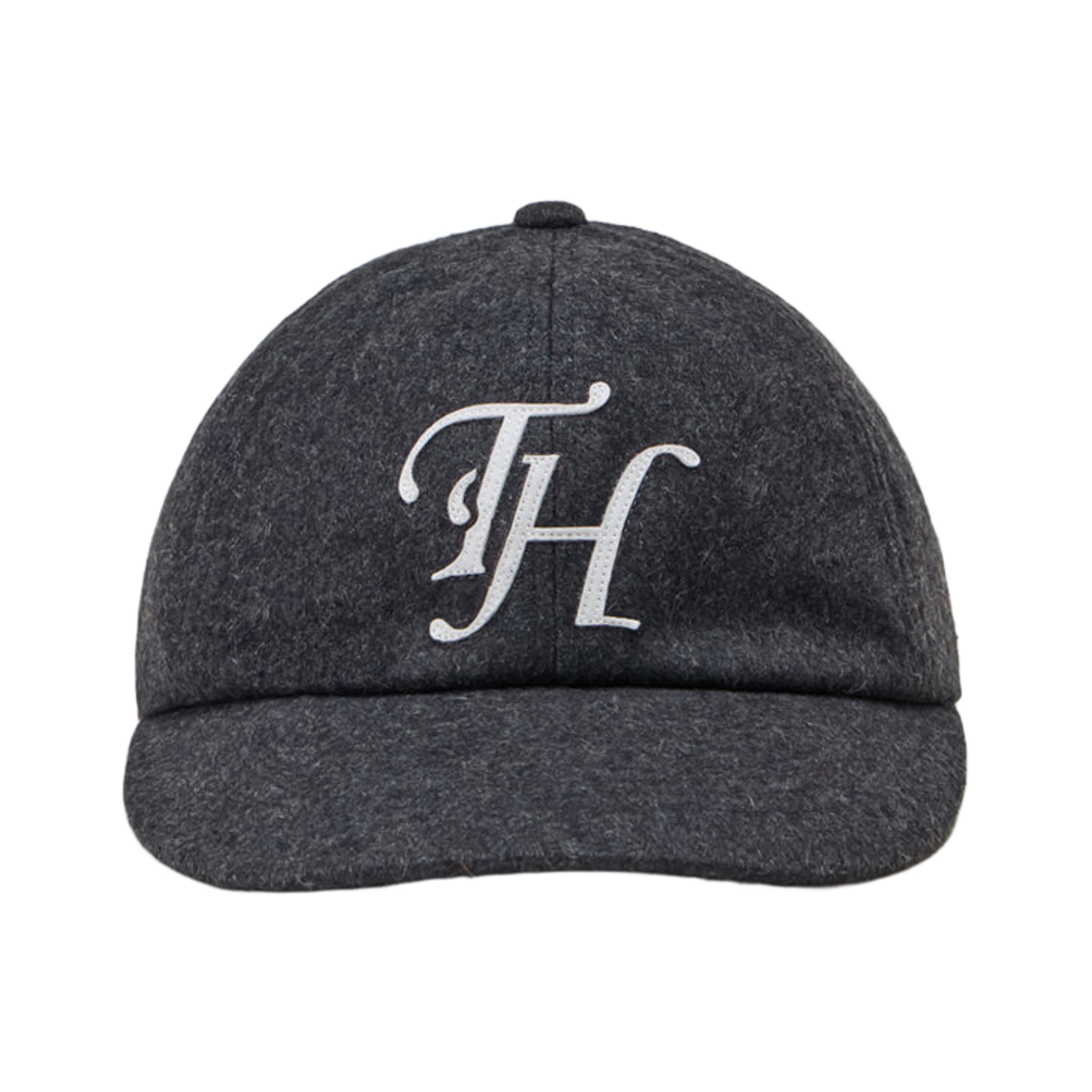 THUTH00256GRS Traffic Harmony Wool Blend TH Applique Logo 6-Panel Cap Grey