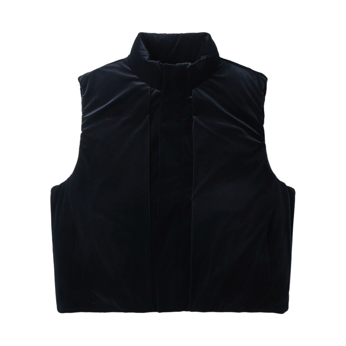 이로 두쇠르 벨벳 다운 베스웨트 블랙(Iro Douceur Velvet Down Vest Black) - 2