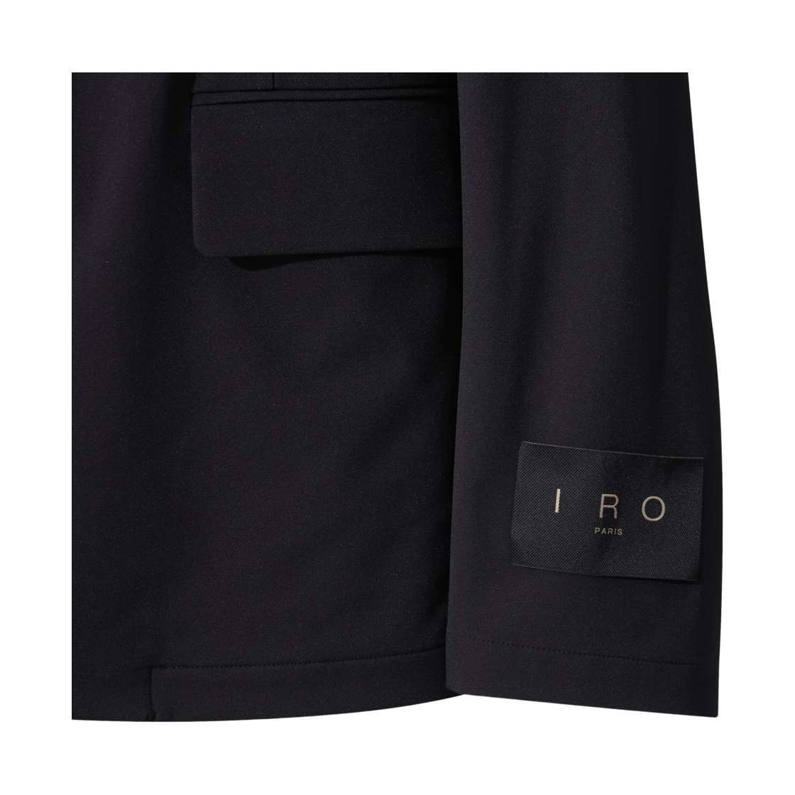 이로 프레스웨트지 화섬 싱글 테일러드 자켓 블랙(Iro Prestige Synthetic Fiber Single Tailored Jacket Black) - 5