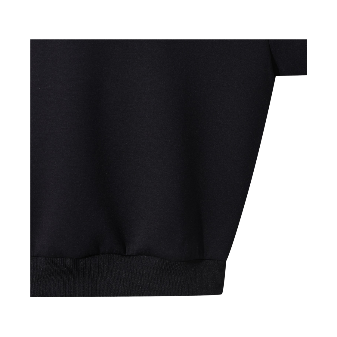 이로 데탕트 오버핏 하프집업 반팔 티셔츠 블랙(Iro Detente Oversized Half-Zip Short Sleeve T-Shirt Black) - 6