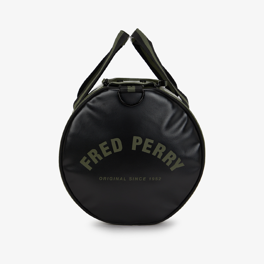 프레드페리 클래식 배럴 백 로렐리스그린 블랙(Fred Perry Classic Barrel Bag Laurel Wreath Green Black) - 5