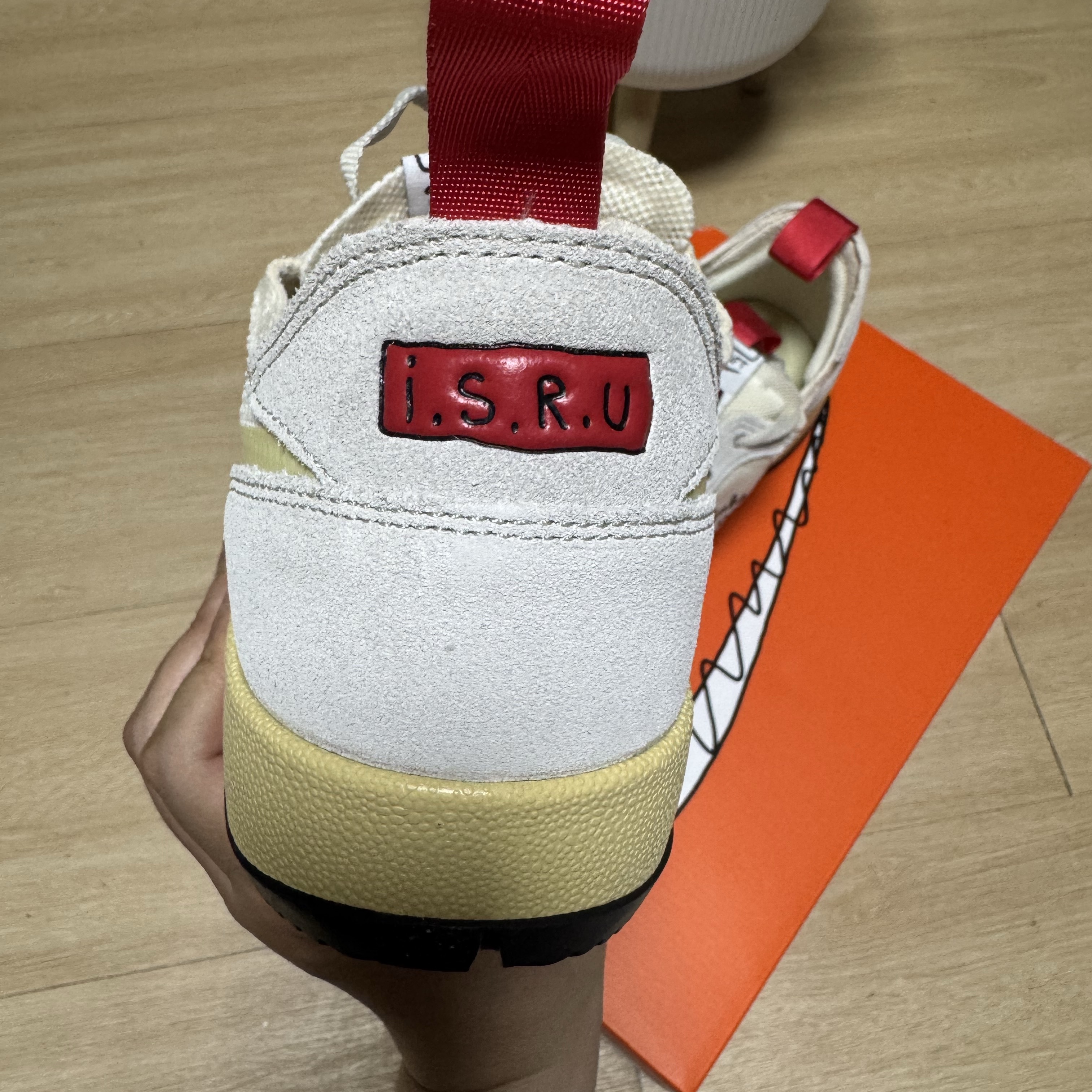 Nike x Tom Sachs General Purpose Shoe Grey Yellow 착용 스타일 - 4