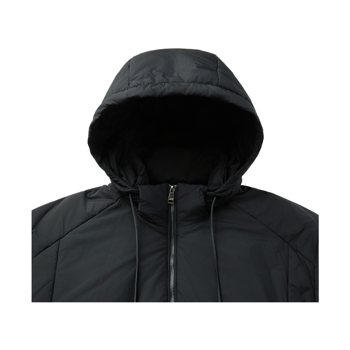 이로 레제르 경량 글로시 신슐레이트 후드 점퍼 블랙(Iro Leger Lightweight Glossy Thinsulate Hood Jumper Black) - 4