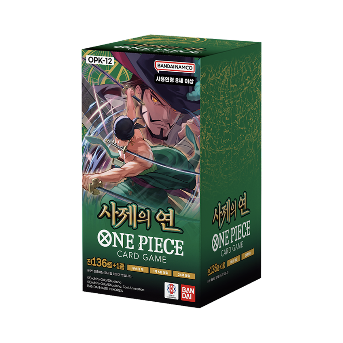 원피스 TCG OPK-12 부스터 팩 사제의 연 (24팩/한글판)