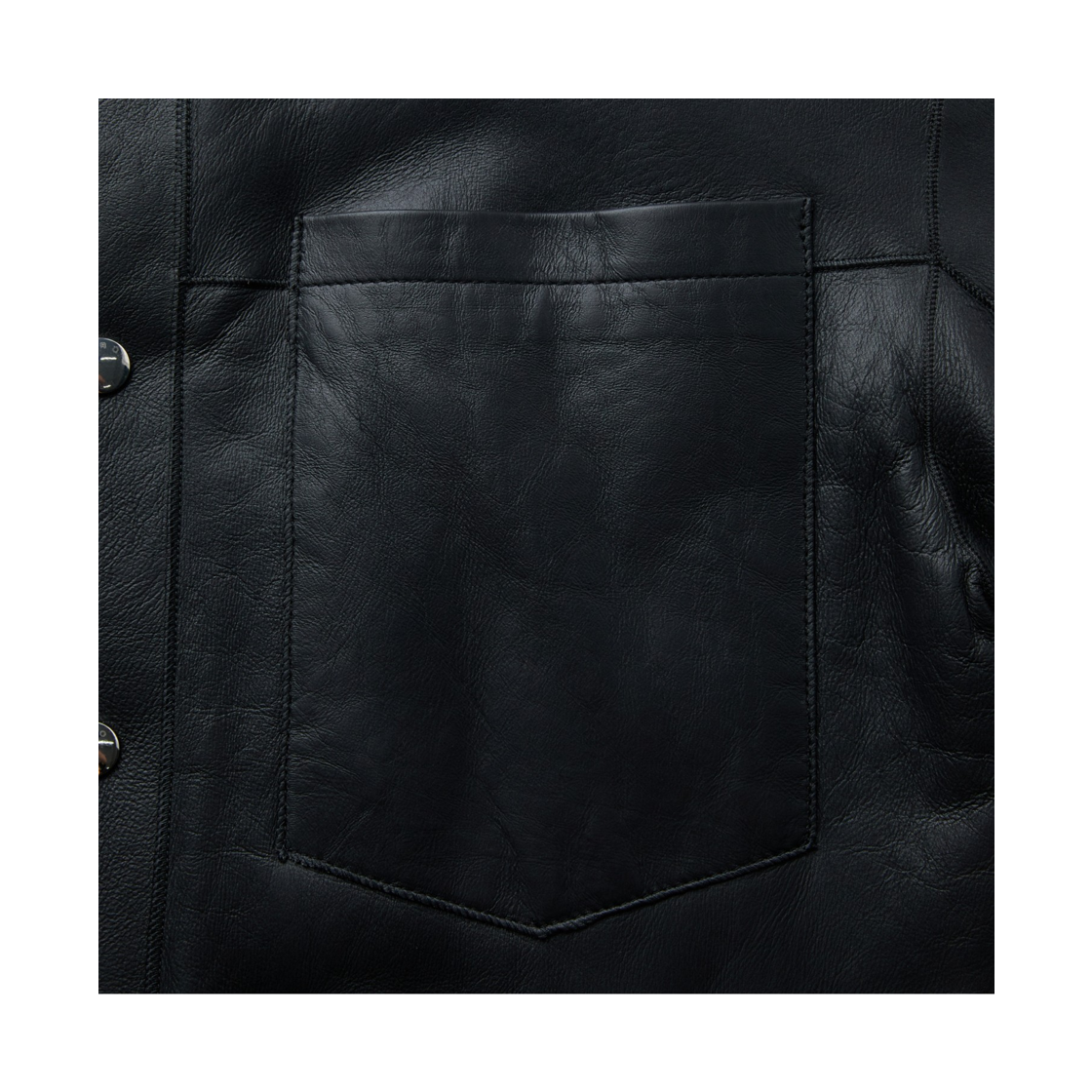 이로 홀미 시어링 셔켓 블랙(Iro Holmy Shearing Shirt Jacket Black) - 6
