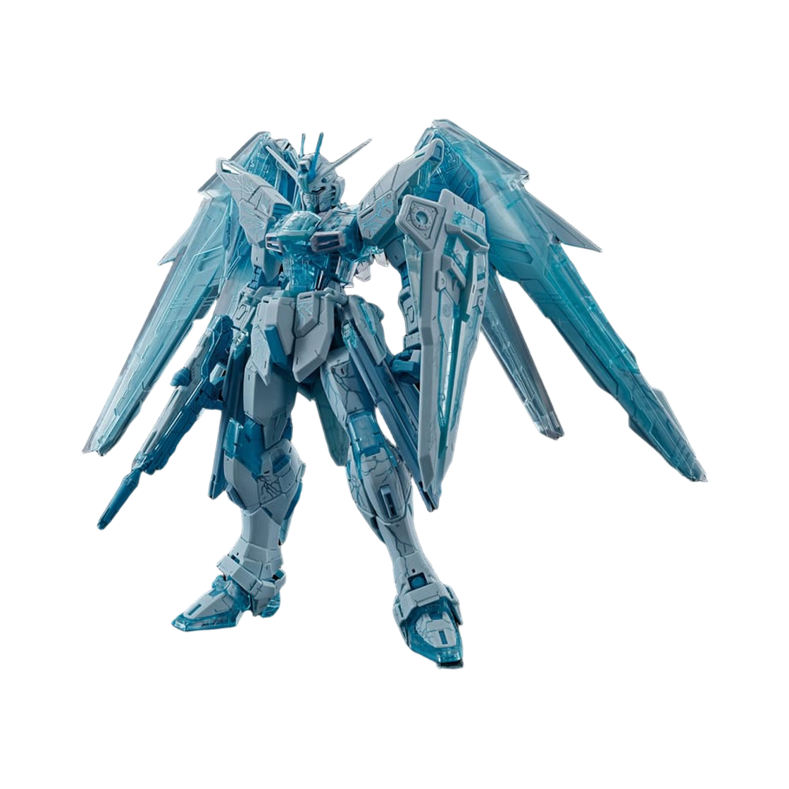 - Bandai MG Freedom Gundam Ver. 2.0 Cross Contrast Color Clear Blue