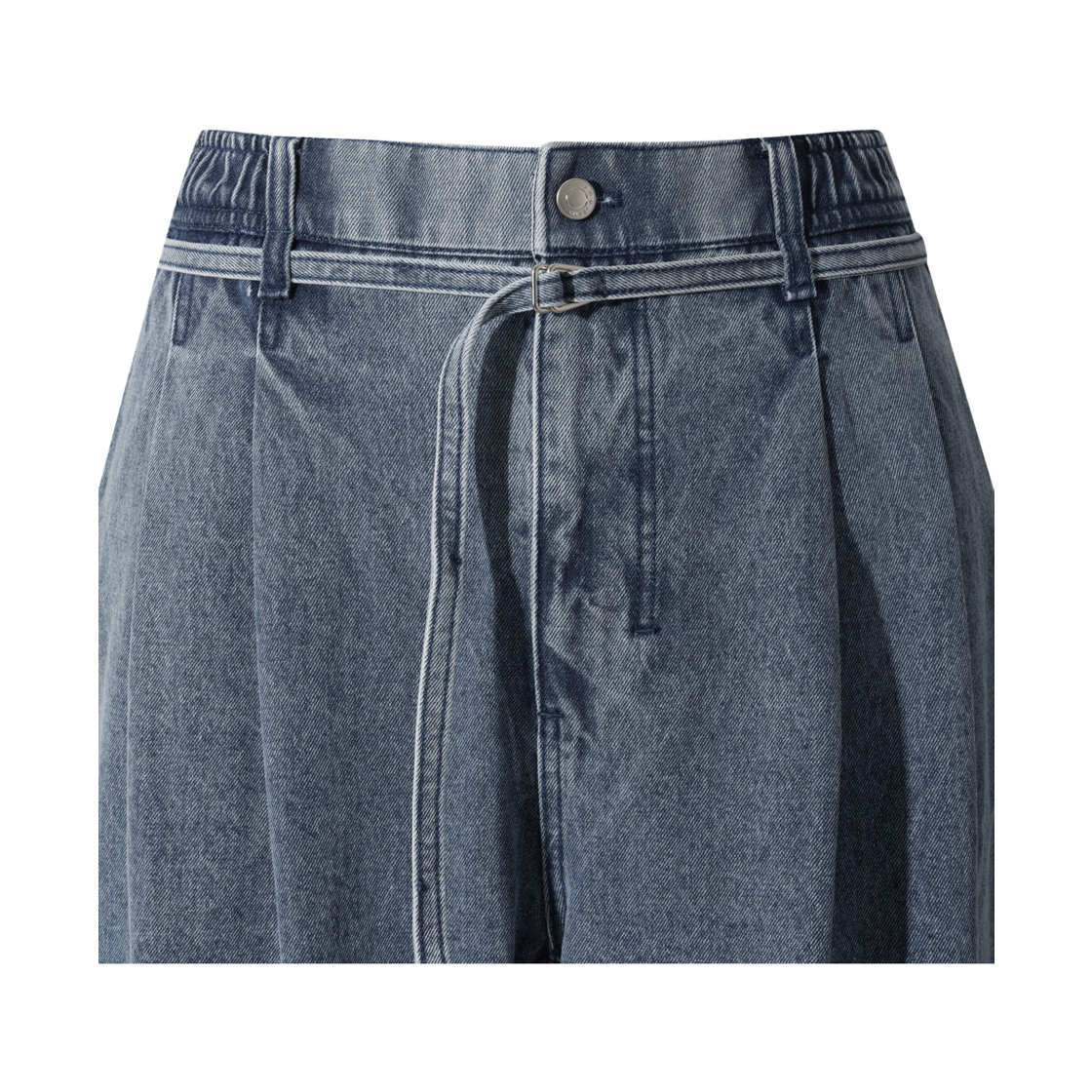 이로 들리 데님 밴딩 팬츠 블루(Iro Delie Denim Banding Pants Blue) - 4