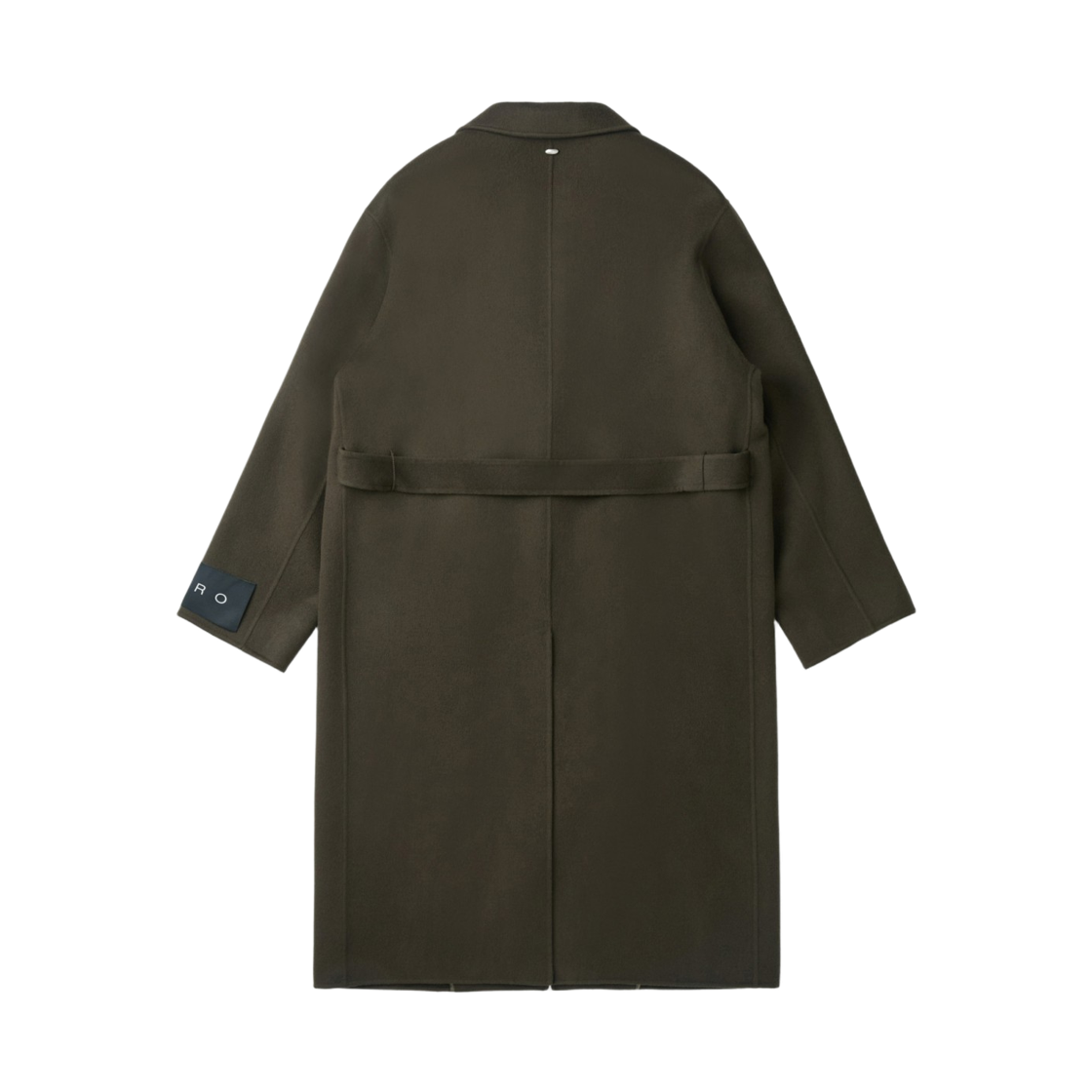 이로 에퓌르 캐시미어 블랜드 핸드메이드 싱글 롱코트 다크 브라운(Iro Epure Cashmere Blend Handmade Single Long Coat Dark Brown) - 3